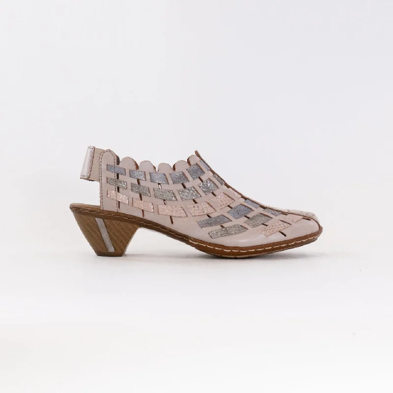 Trendy Footwear Sale Rieker Sina 78 (Women's) - Clay/Silver