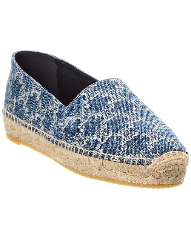 Top Brand Discounts Celine Triomphe Denim Espadrille