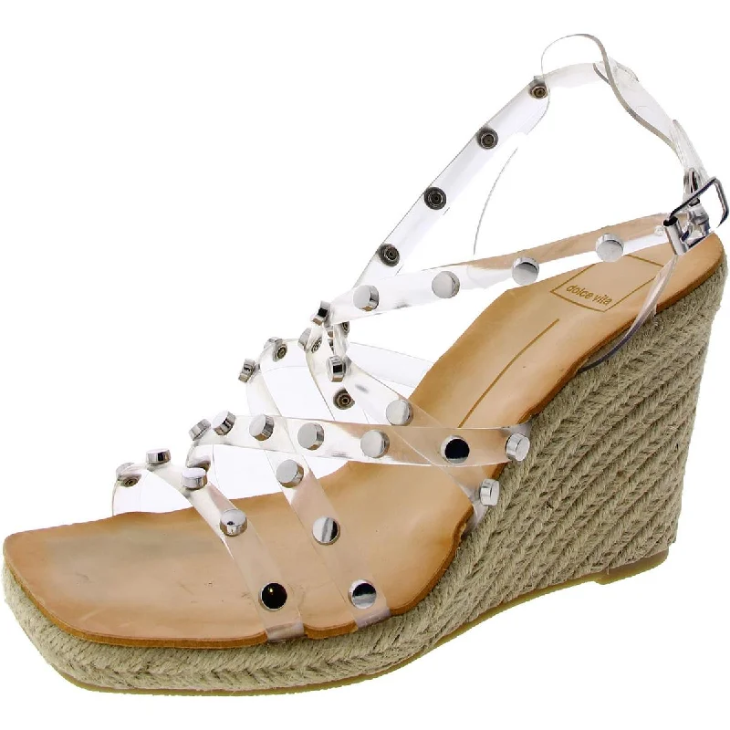 Limited Time Special Offer Maxton Womens Studded Criss-Cross Espadrilles