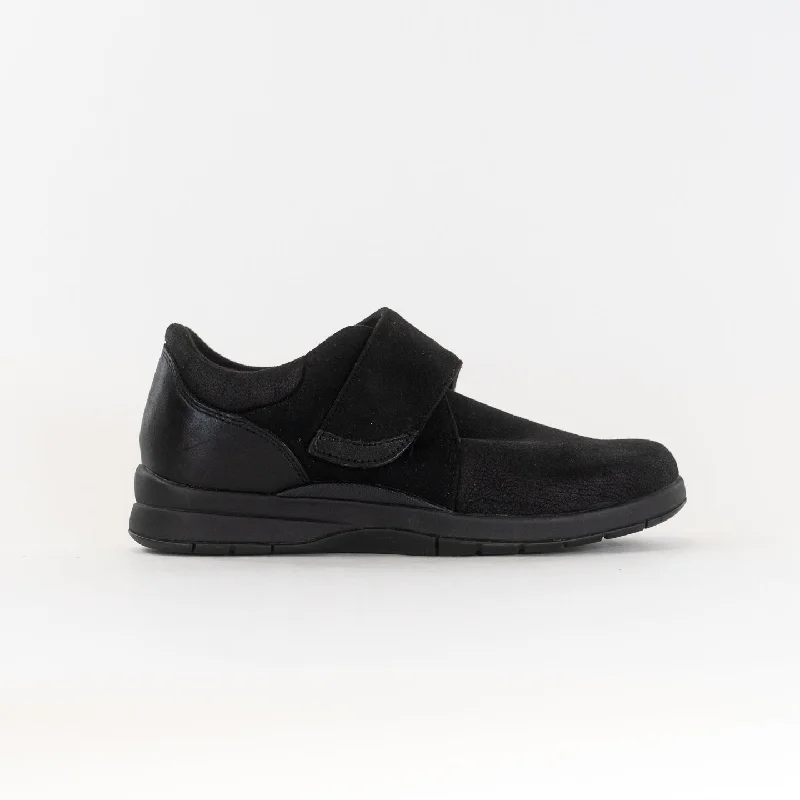 Gift Ideas Drew Moonwalk (Women's) - Black Stretch Leather