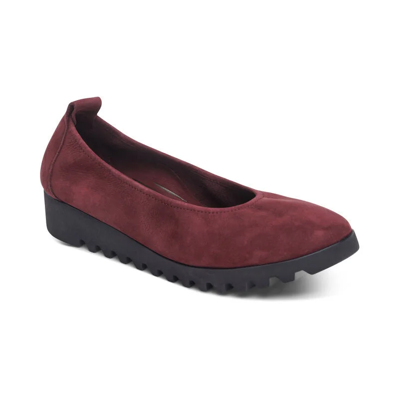 Best Women's Shoe Deals Aetrex Brianna Burgundy BW109