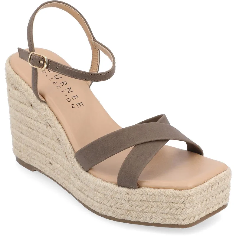 Cozy Chic Promotions Raniya Womens Wedge Platform Espadrilles