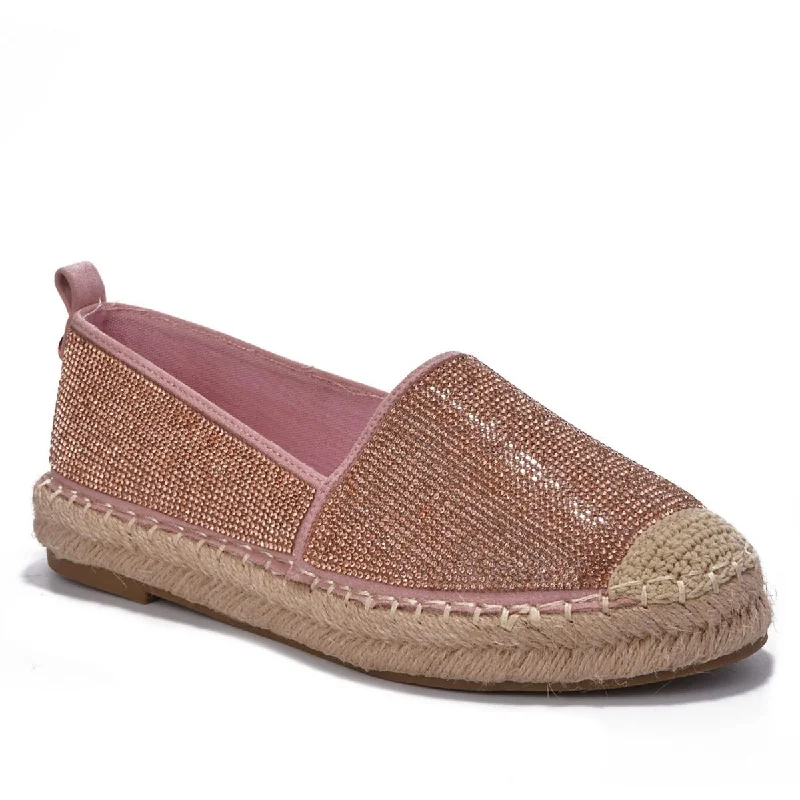 Durable Fashion Picks Womens Flat Bling Espadrilles