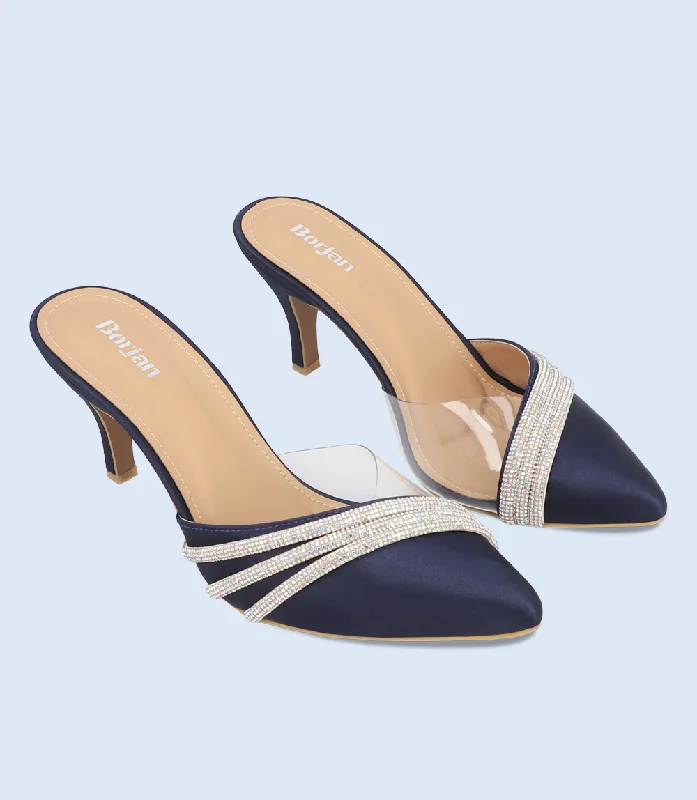 Classic Modern Offers BW10201-NAVY-Women Mule