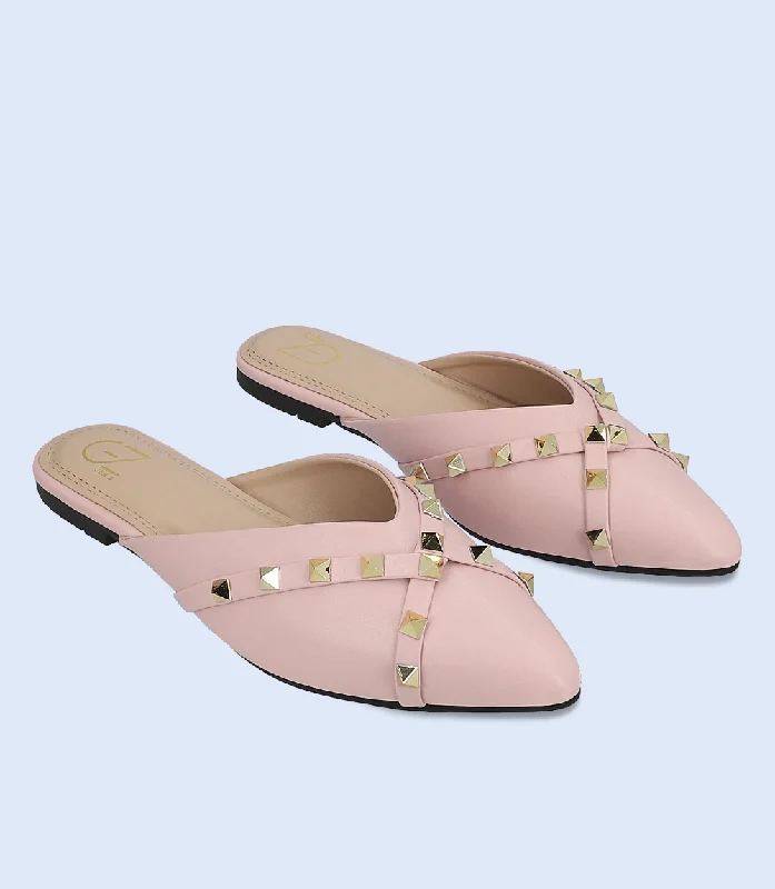 Massive Selection Sale BW10105-PINK-Women Mule