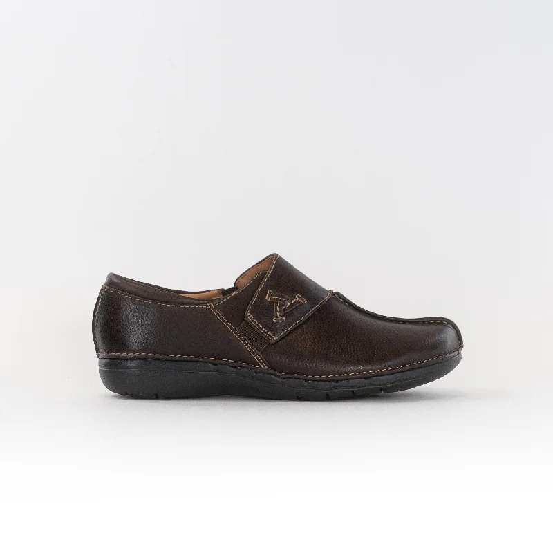 Glamorous Fashion Offers Clark's Un Loop Ave (Women's) - Dark Brown Leather