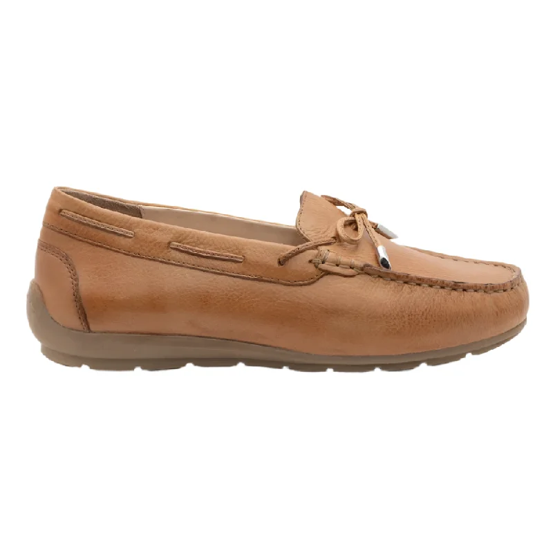 Fashionable Casual Loafers Ara Women's Amarillo Driving Moccasin Caramel Calf