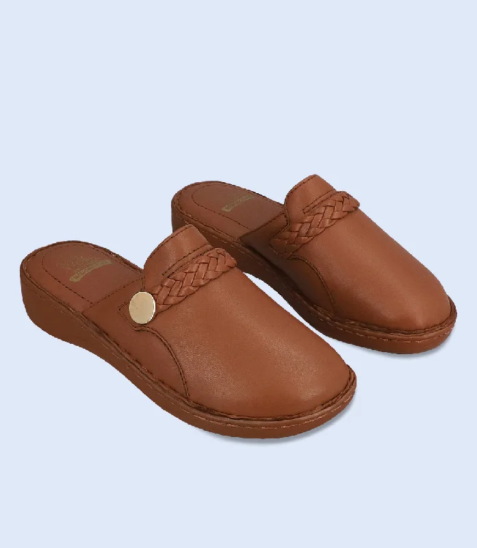 Best Sellers BW6372-TAN-Women Mules