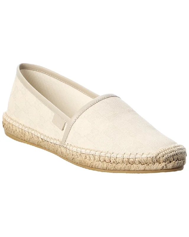 All-Day Comfort Shoes Promotion Gucci Gg Canvas & Leather Espadrille