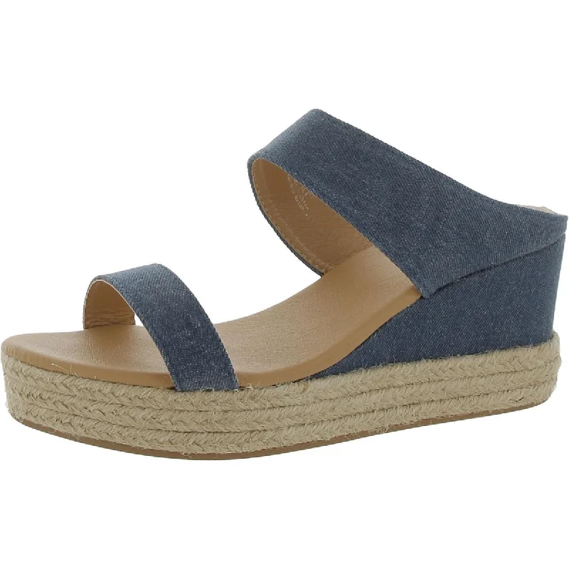 Contemporary Casual Deals Womens Denim Slip On Espadrilles