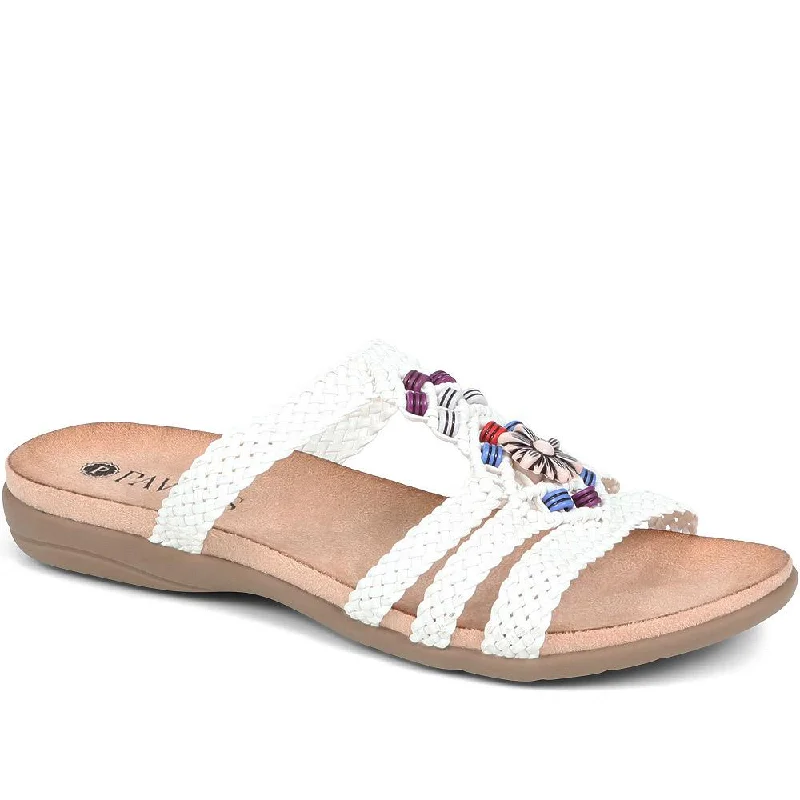 Athleisure Style Sale Woven Mule Sandals - BAIZH37007 / 323 457