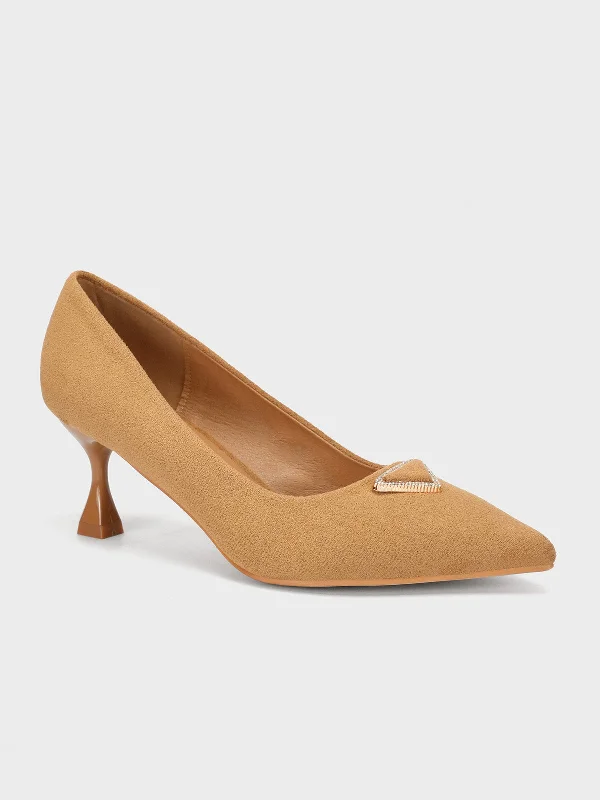 Chic And Trendy Womens "JALENA" Pointed Toe Comfy Courts