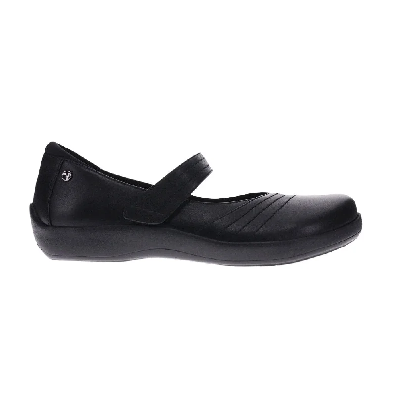 Affordable Shoe Fashion Revere Women's Timaru Bunion Friendly Mary Jane Velcro Black