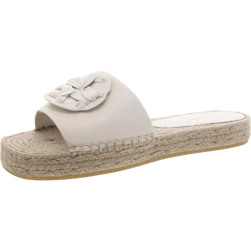 Huge Discounts This Week Woven Doublet Womens Leather Flat Espadrilles