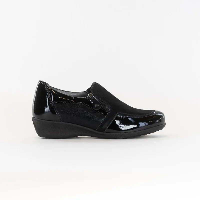 High-Quality Women's Shoes Drew Padua (Women's) - Black Leather Combo