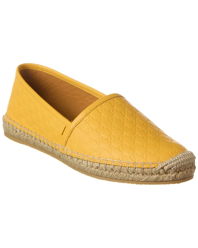 Comfort And Style Shoes Sale Gucci Gg Leather Espadrille