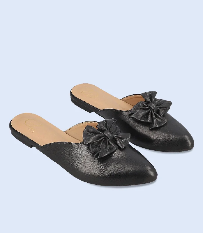 Chic & Modern Sales BW10219-BLACK-Women Mule