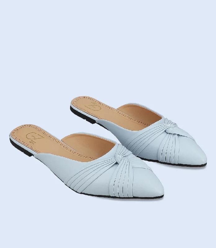 Best Deals Of The Season BW10099-LIGHT BLUE-Women Mule