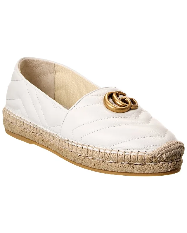 Formal Shoes Clearance Gucci Gg Leather Espadrille