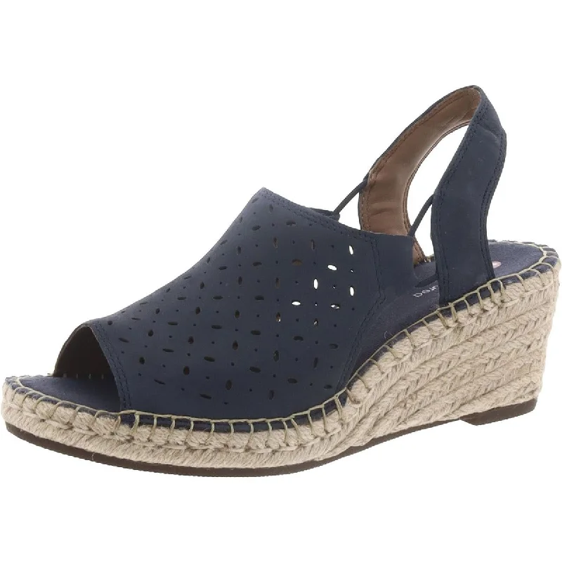 Don't Miss Out Petrina Gail Womens Perforated Espadrilles