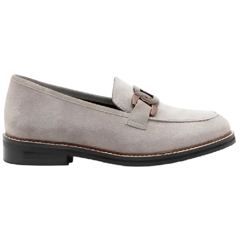 Limited Time Offers Ara Women's Kyle II Chain Loafer Moon Suede