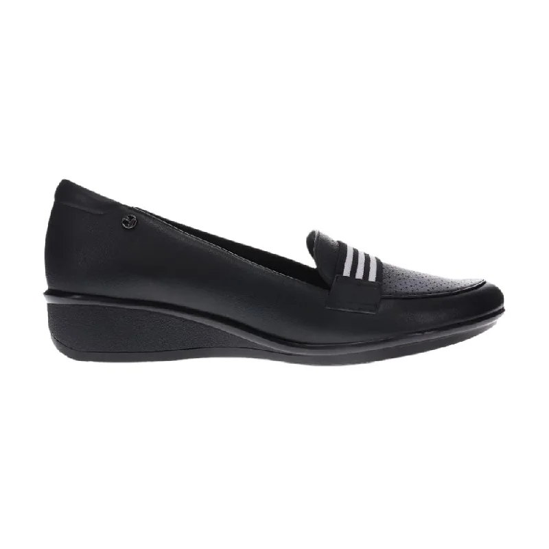 Women's Flats Sale Revere Women's Monte Carlo Wedge Loafer Black