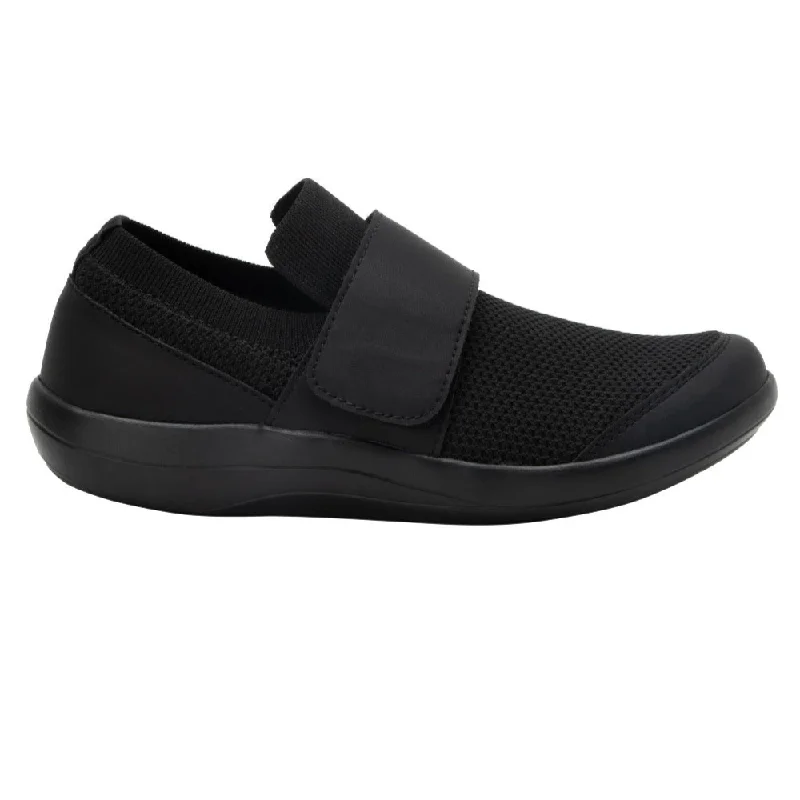 Women's Sleek Dress Shoes Alegria Women's Dasher Slip On Shoe Black Out