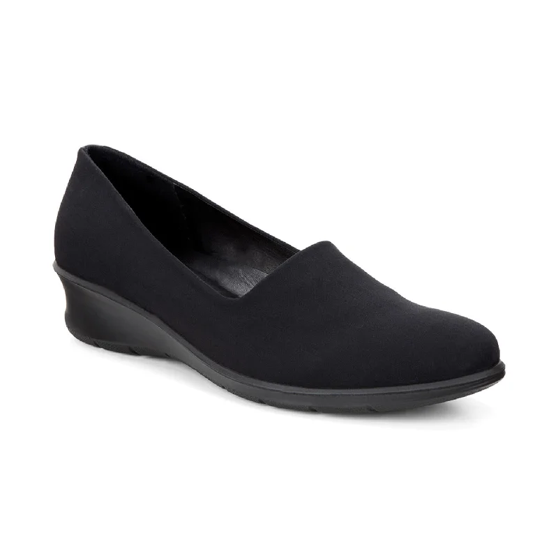 Comfortable Casual Loafers Ecco Felicia Wos Stretch Wedge