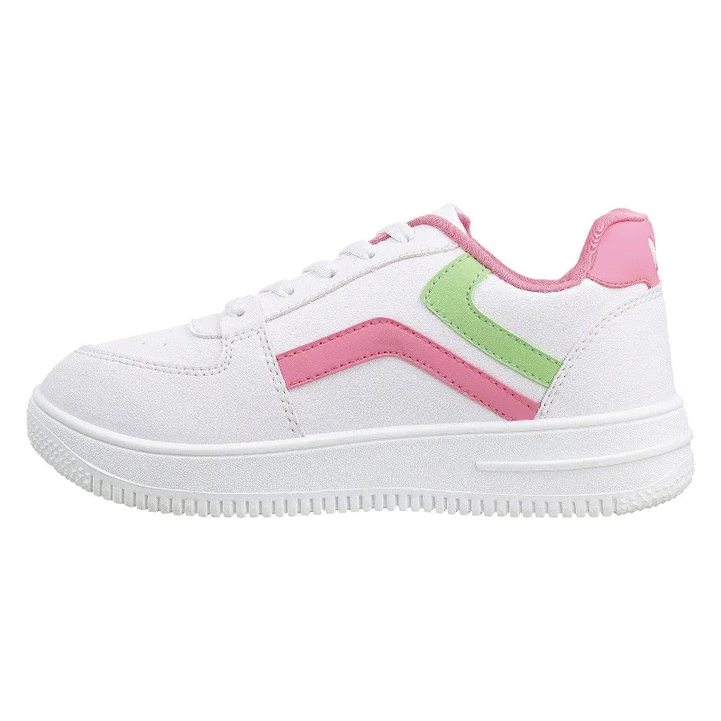 Statement Fashion Offers Women's Lifestyle Sneakers - WY3375 White