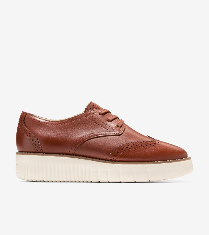 Chic Style, Always In Vogue Women's City Platform Oxford