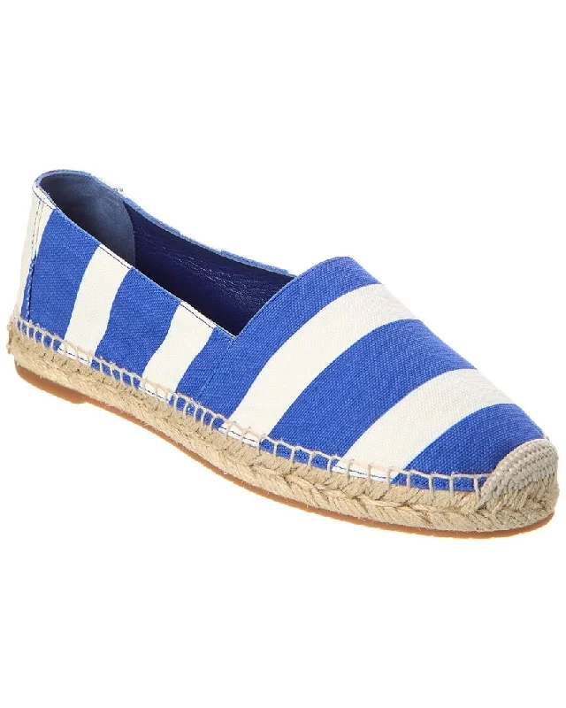 Refined Fashion Sale Manolo Blahnik Sombrille Canvas Espadrille