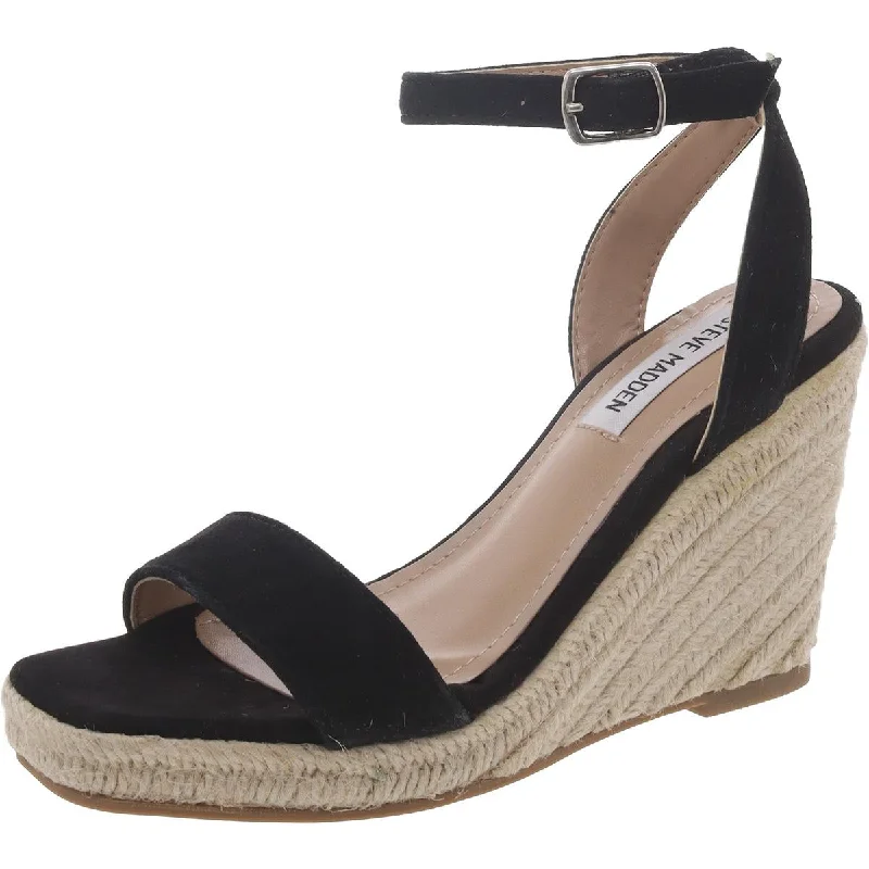 New Arrival Discount Parra Womens Suede Ankle Strap Espadrilles