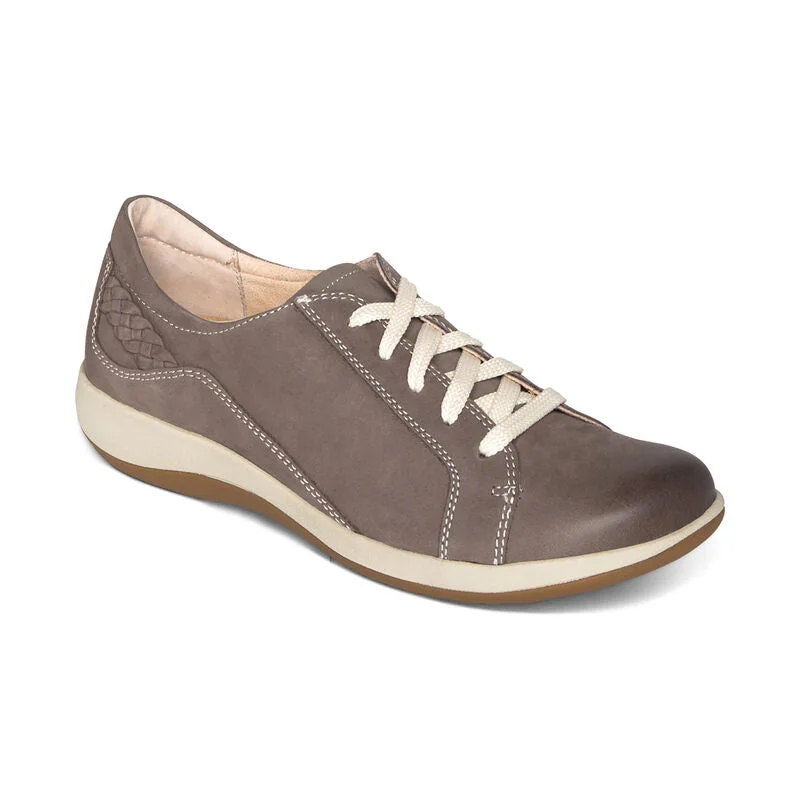 Women's Walking Shoes Aetrex Dana Oxford Warm Grey DM306