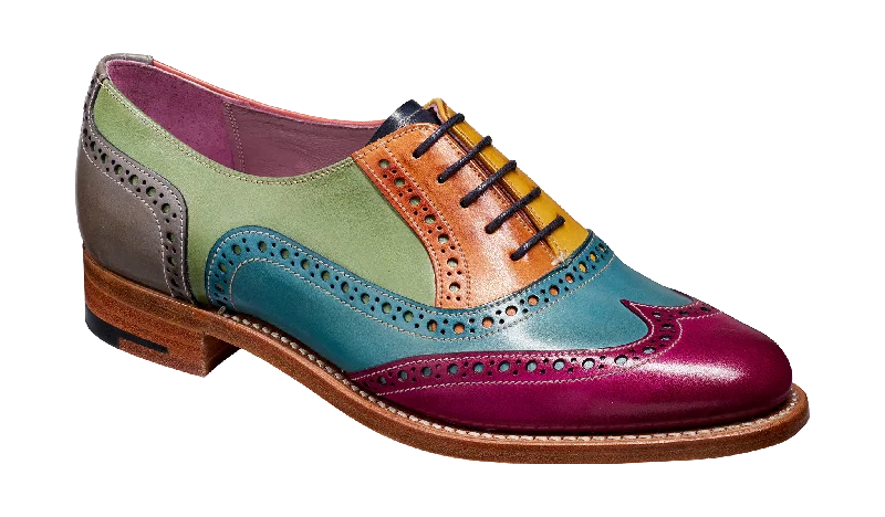 Early Bird Offer Fearne - Multi Coloured Women Brogue Shoe