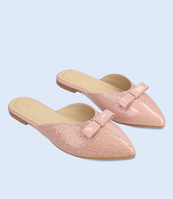 Flash Sale BW10182-PINK-Women Mule