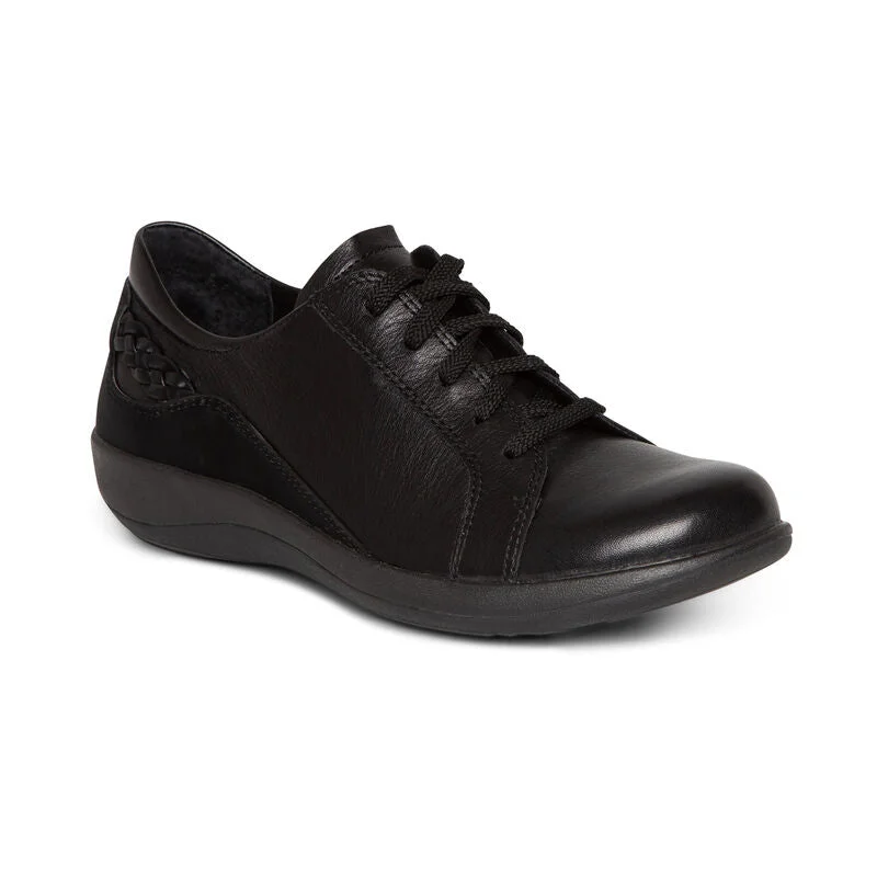 Fashion-Forward Women's Shoes Aetrex Dana Oxford Black DM300