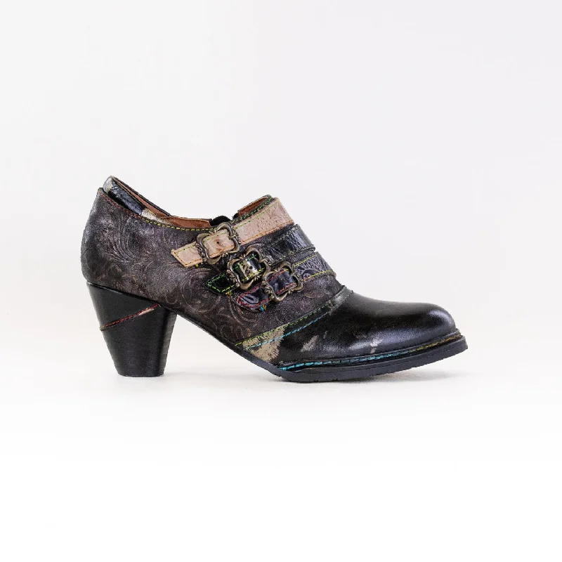 Affordable Women's Shoes L'Artiste Graphic - Black Metallic