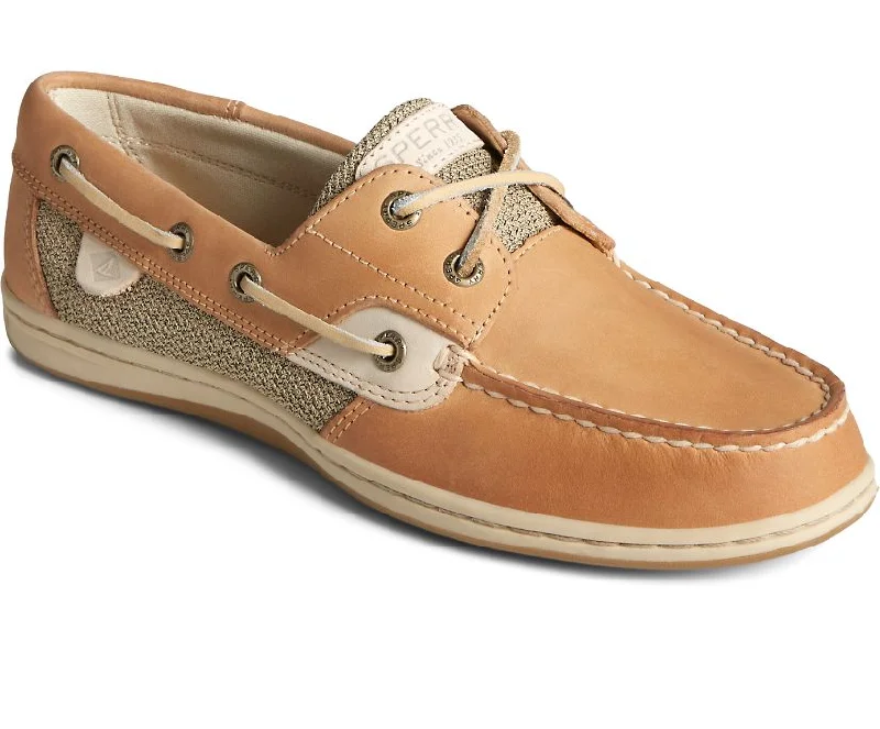 Business Casual Shoes Discount Sperry Koifish Core Linen Oat Wos