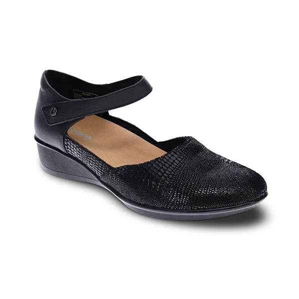 Premium Footwear Sale Revere Women's Osaka Mary Jane Black Lizard