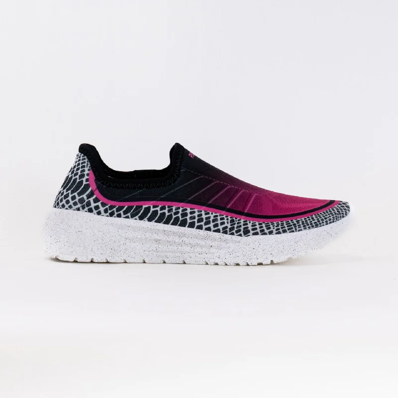 Comfortable Office Shoes PSUDO Racer Sport (Women's) - Pink/Smoke