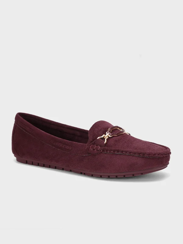 Enjoy Discount Womens "VIRAZ" Buckled Casual Moccasins