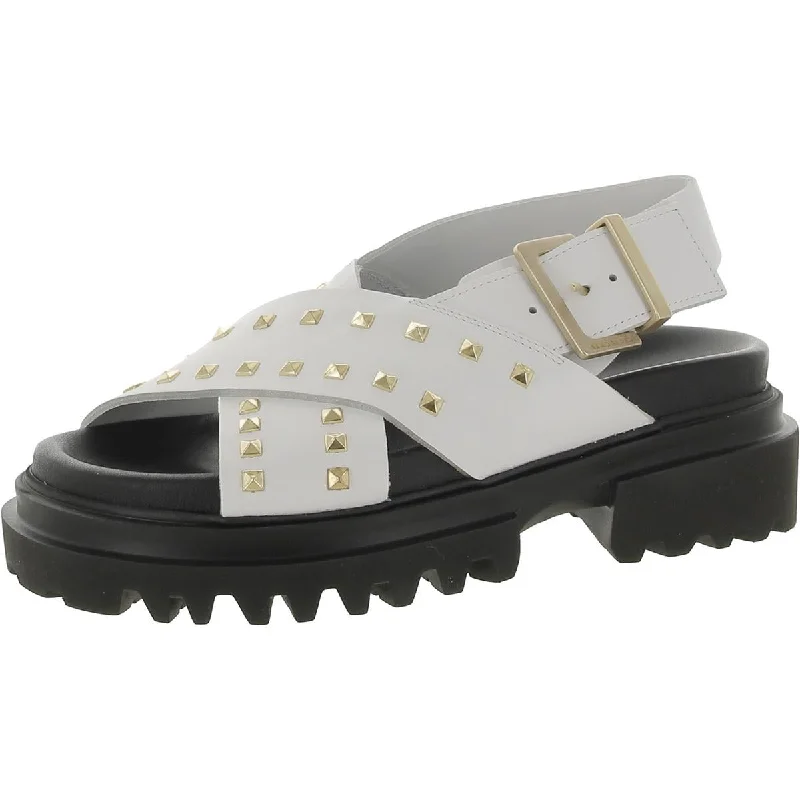 Limited Styles All Saints Womens Cosmo Leather Ankle Strap