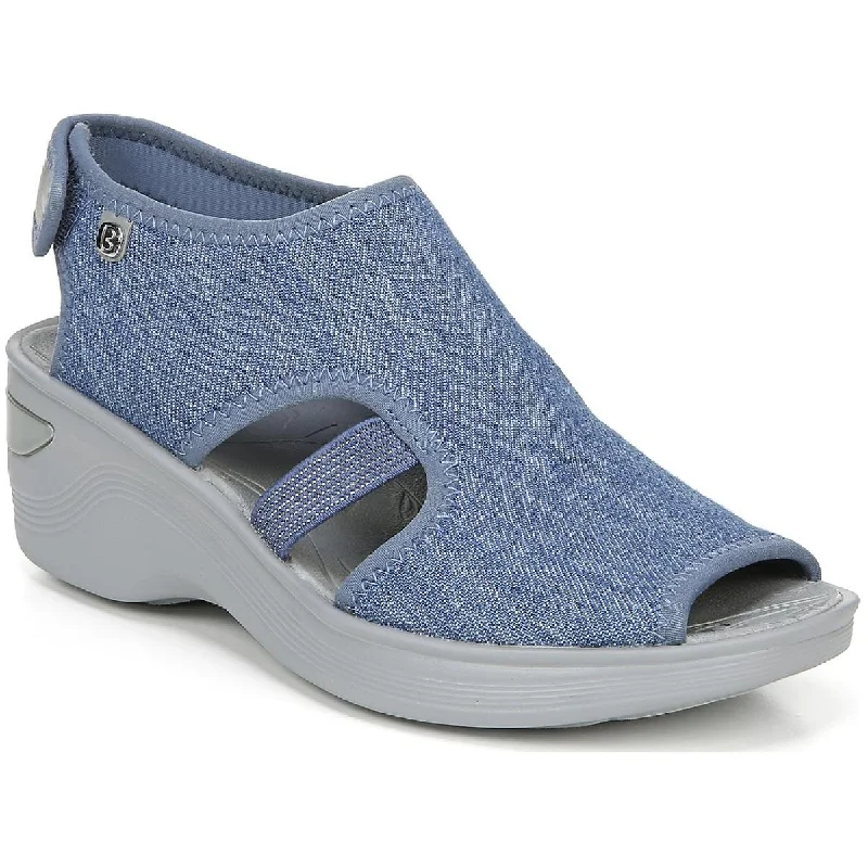 Playful Fashion Offers Bzees Womens Dream Cut-Out Wedges