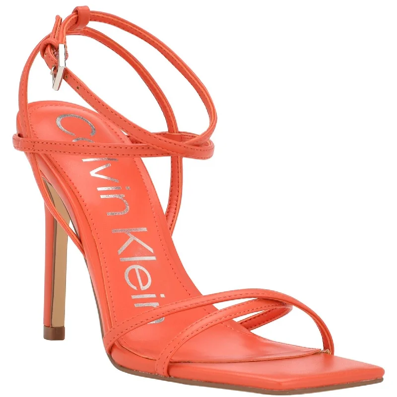 Avant-Garde Style Promotions Calvin Klein Womens Tegin Ankle Strap Heels