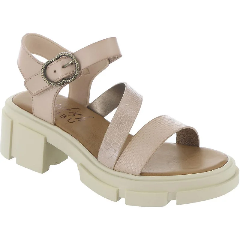 Comfort Meets Fashion Capetown Womens Ankle Strap Block Heel Flatform Sandals