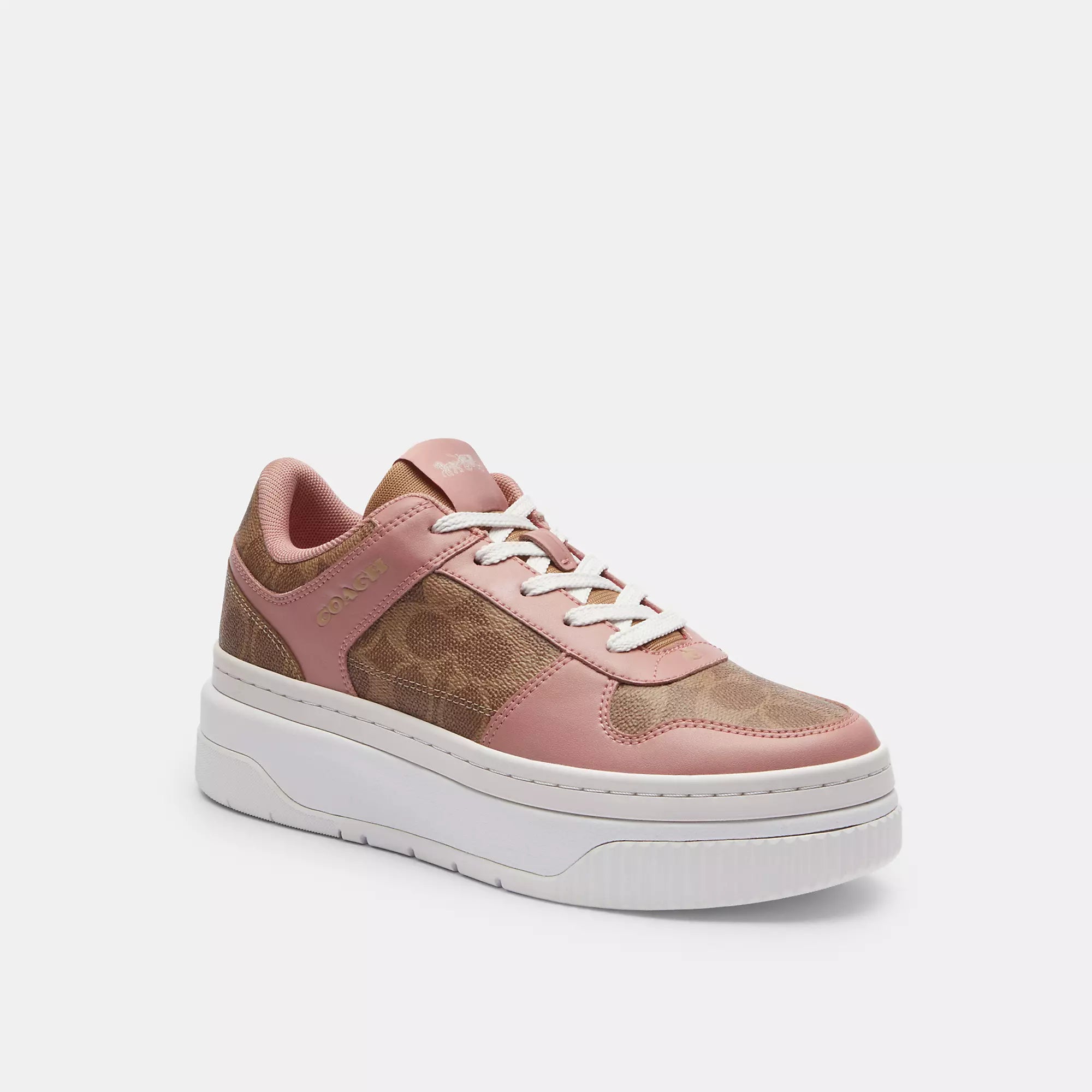 Special Offer For You Coach Outlet Platform Sneaker In Signature Canvas