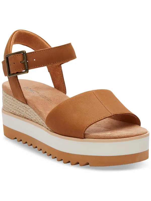 Unleash Your Style diana Womens Wedge Platform Espadrilles