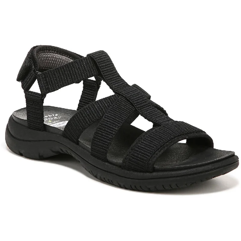 Unleash Your Trend Driven Style Dr. Scholl's Shoes Womens Adalia Flat Casual Strappy Sandals