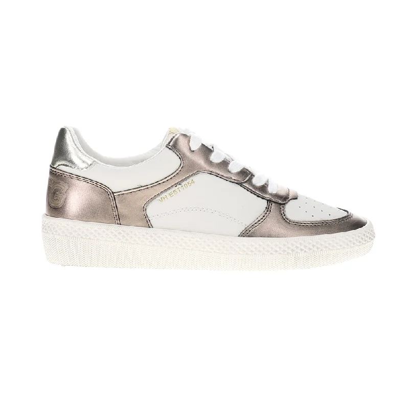 Seasonal Fashion Fast Metallic Perforated Slip On Sneakers