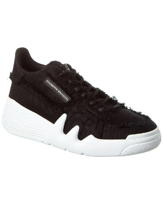 Seasonal Style Discounts Giuseppe Zanotti Talon Canvas Sneaker